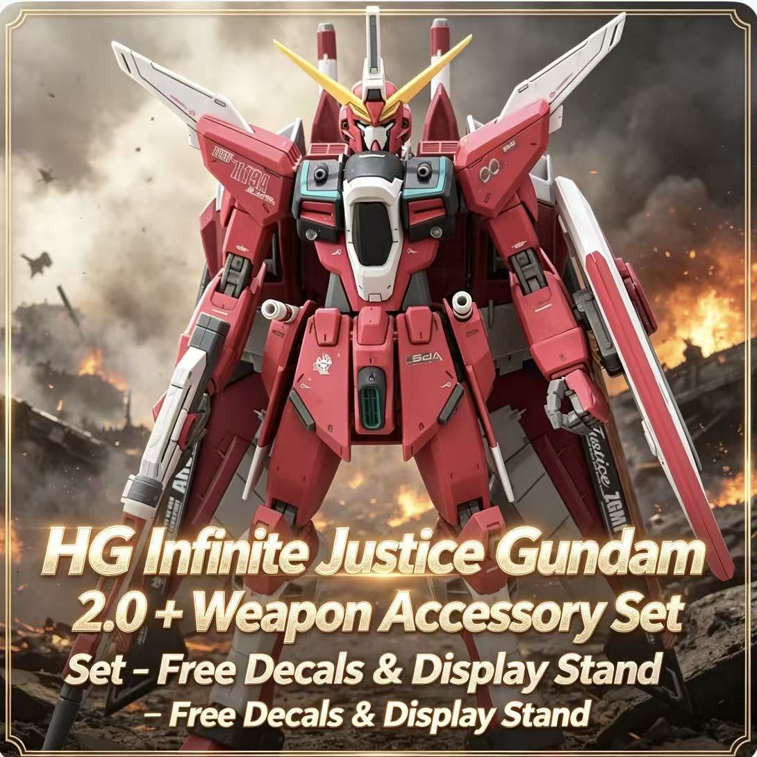 231 HG 1/144 Infinite Justice  – обзор и цена Bandai Model Gundam Hg