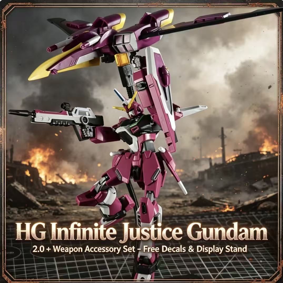 231 HG 1/144 Infinite Justice  – обзор и цена Bandai Model Gundam Hg