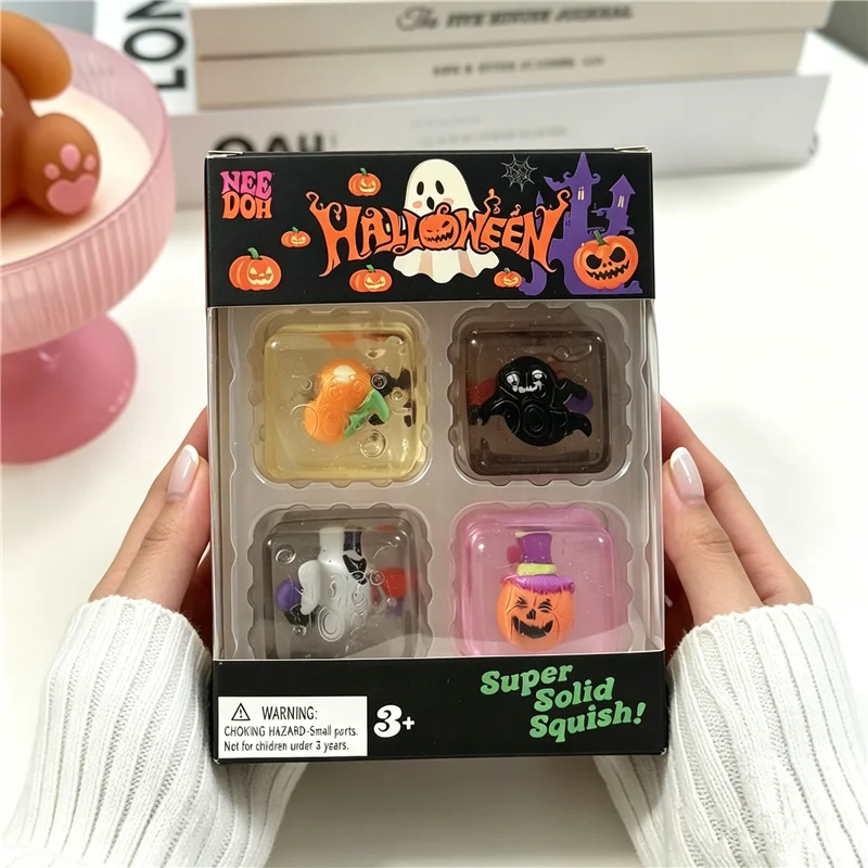 Needoh Хэллоуин Рождество Мини – обзор и цена Fidget Cube Original