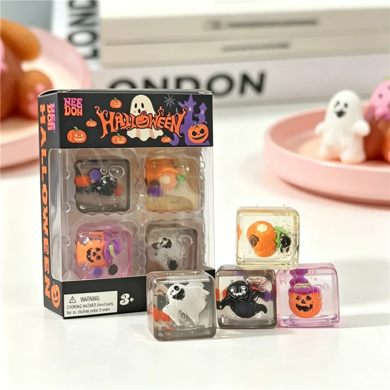 Needoh Хэллоуин Рождество Мини – обзор и цена Fidget Cube Original